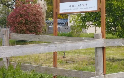 Enseigne en chêne