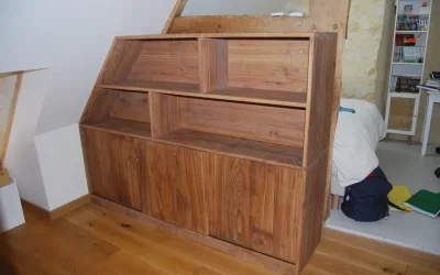 Meuble rangement bibliothèque